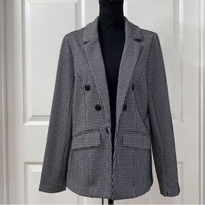 C Est 1946 Black & White Blazer (Size Medium)